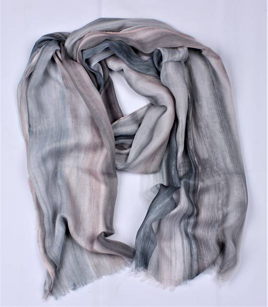 Alice & Lily printed scarf grey Style : SC/4922GRY
